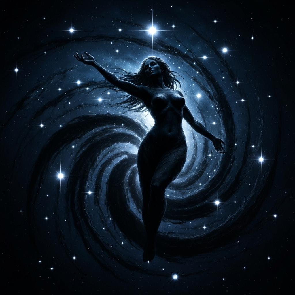 Visual representation: mother-night: every truth begins in the dark.